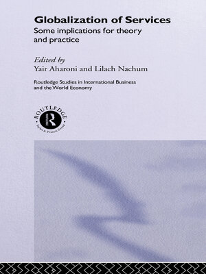 cover image of Globalization of Services